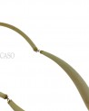 COLLANA VINTAGE IN OSSO MONTATA IN ORO