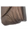 CHANEL BRONZE LEATHER SHOPPER BAG