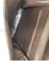 BORSA CHANEL VINTAGE MODELLO DOUBLE FACE IN PELLE MARRONE CON METALLI DORATI