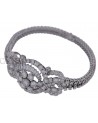 ESTATE WHITE GOLD DIAMOND BRACELET