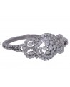 ESTATE WHITE GOLD DIAMOND BRACELET