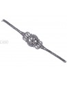 ESTATE WHITE GOLD DIAMOND BRACELET