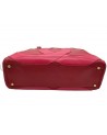 CHANEL VINTAGE RED LEATHER SHOPPER BAG
