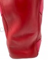 CHANEL VINTAGE RED LEATHER SHOPPER BAG