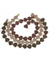 SET OF 3 VINTAGE BRACELET MADE OF YELLOW GOLD WITH DIAMONDS RUBIES AND SAPPHIRES