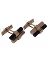 copy of VINTAGE GOLD CUFFLINKS WITH ONYX