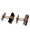 copy of VINTAGE GOLD CUFFLINKS WITH ONYX
