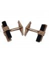 copy of VINTAGE GOLD CUFFLINKS WITH ONYX