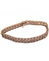 BRACCIALE VINTAGE IN ORO GIALLO CON BRILLANTI