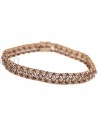 BRACCIALE VINTAGE IN ORO GIALLO CON BRILLANTI