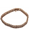 BRACCIALE VINTAGE IN ORO GIALLO CON BRILLANTI