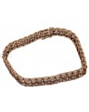 BRACCIALE VINTAGE IN ORO GIALLO CON BRILLANTI