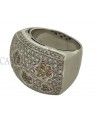 copy of WHITE GOLD BAND RING WITH DIAMONDS SIGNED BY NARDELLI