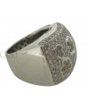 copy of WHITE GOLD BAND RING WITH DIAMONDS SIGNED BY NARDELLI