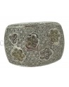 copy of WHITE GOLD BAND RING WITH DIAMONDS SIGNED BY NARDELLI