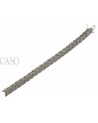 BRACCIALE VINTAGE IN ORO BIANCO CON BRILLANTI