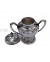 ANTIQUE SILVER SUGAR BOWL