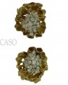 ORECCHINI NVINTAGE IN ORO GIALLO CON BRILLANTI