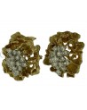 ORECCHINI NVINTAGE IN ORO GIALLO CON BRILLANTI