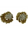 ORECCHINI NVINTAGE IN ORO GIALLO CON BRILLANTI