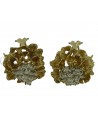 ORECCHINI NVINTAGE IN ORO GIALLO CON BRILLANTI