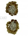ORECCHINI NVINTAGE IN ORO GIALLO CON BRILLANTI