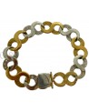 BRACCIALE NEI 2 COLORI DELL'ORO CON BRILLANTI