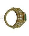 ANELLO CON SMERALDO E BRILLANTI