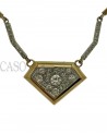 COLLANA IN ORO GIALLO CON BRILLANTI