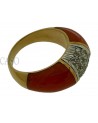 ANELLO VINTAGE ORO E CORALLO