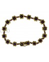 BRACCIALE ORO E SMALTI