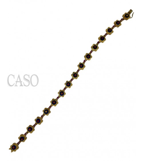 BRACCIALE ORO E SMALTI