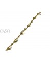 BRACCIALE IN ORO CA FORMA DI LISCHE