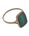 VINTAGE GOLD RING WITH JADE
