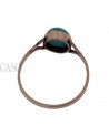 VINTAGE GOLD RING WITH TURQUOISE