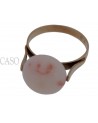 ANELLO VINTAGE IN ORO CON CORALLO