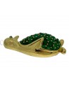 PENDANT PIN IN YELLOW GOLD IN THE SHAPE OF A PENGUIN