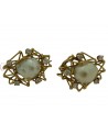 ORECCHINI VINTAGE ORO PERLE E BRILLANTI