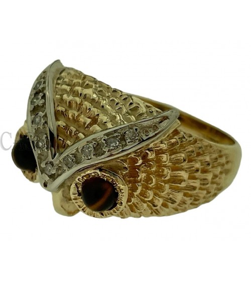 CIVETTA VINTAGE IN ORO GIALLO