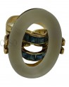 ANELLO VINTAGE IN ORO CON CRISTALLO E ZAFFIRI