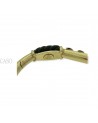 YELLOW GOLD ONYX AND DIAMOND VINTAGE BRACELET SIGNED BY LA TRIOMPHE