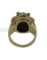 ANELLO VINTAGE CON GRANATO