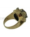 ANELLO VINTAGE CON GRANATO