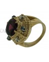 ANELLO VINTAGE CON GRANATO