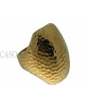 ANELLO VINTAGE IN ORO MARTELLATO