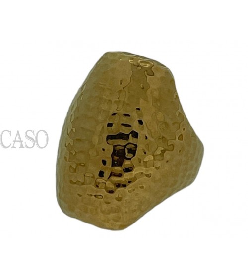 ANELLO VINTAGE IN ORO MARTELLATO