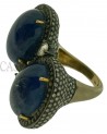MAXI ANELLO CON CABOCHON DI TANZANITE