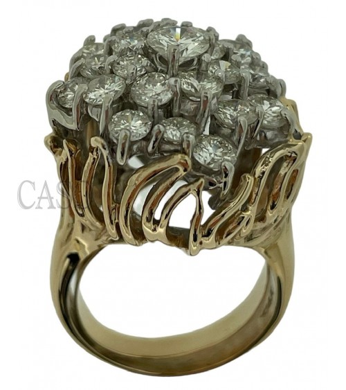 COCKTAIL RING CON BRILLANTI