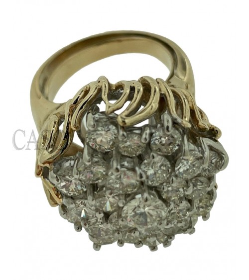 COCKTAIL RING CON BRILLANTI