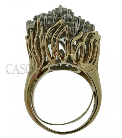 COCKTAIL RING CON BRILLANTI